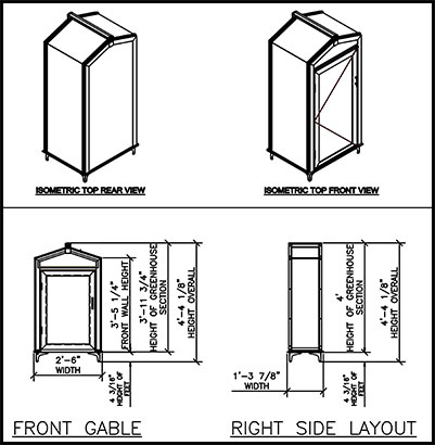 Janco Curio Glass Cabinet